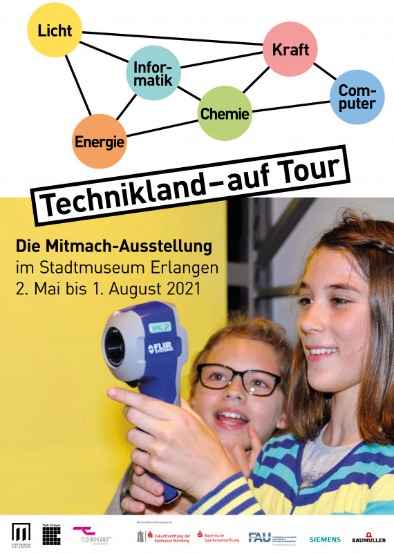 Ausstellungsplakat Technikland