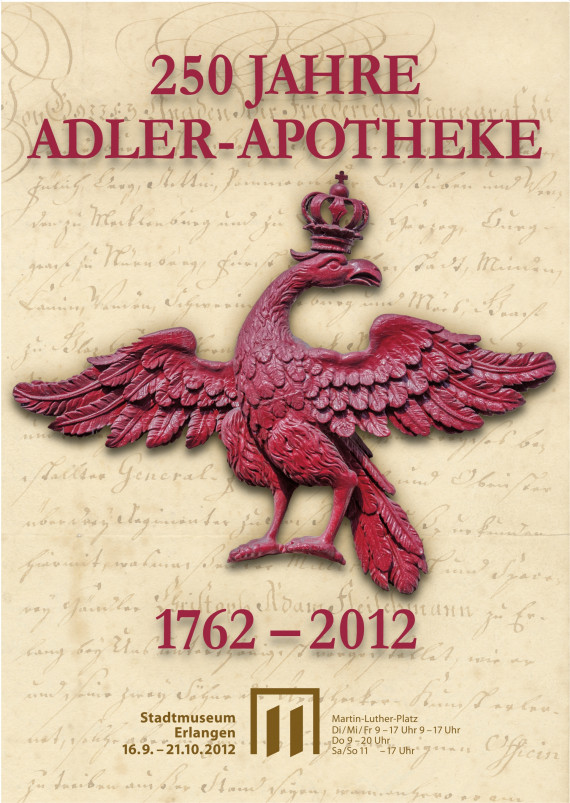 Plakat 250 Jahre Adler-Apotheke