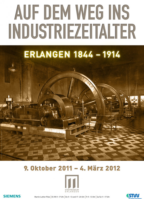 Plakat Auf dem Weg ins Industriezeitalter
