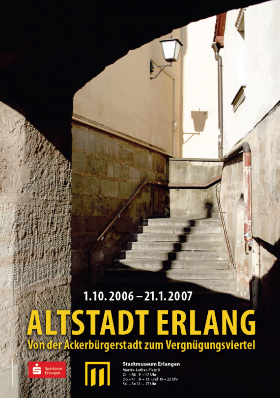 Plakat Altstadt Erlang